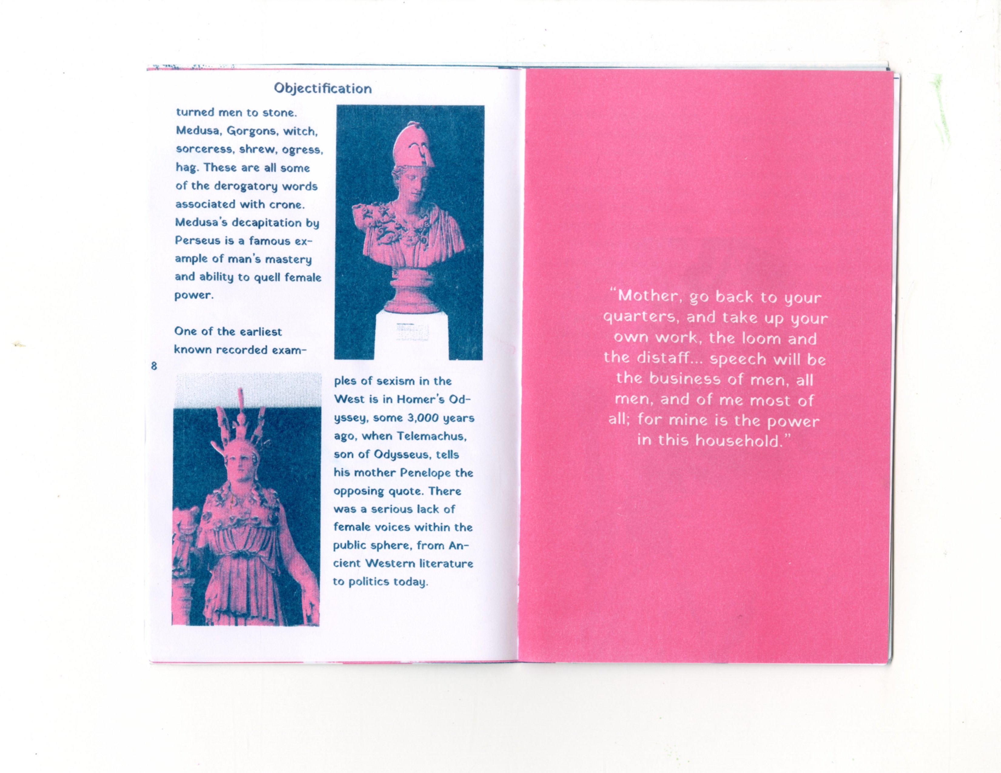 Object(ified) zine spread 06