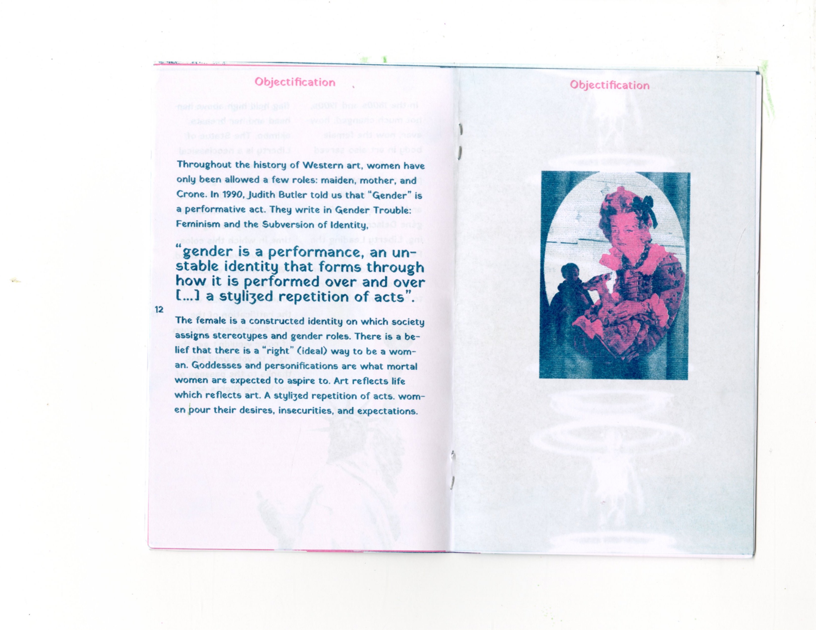 Object(ified) zine spread 08