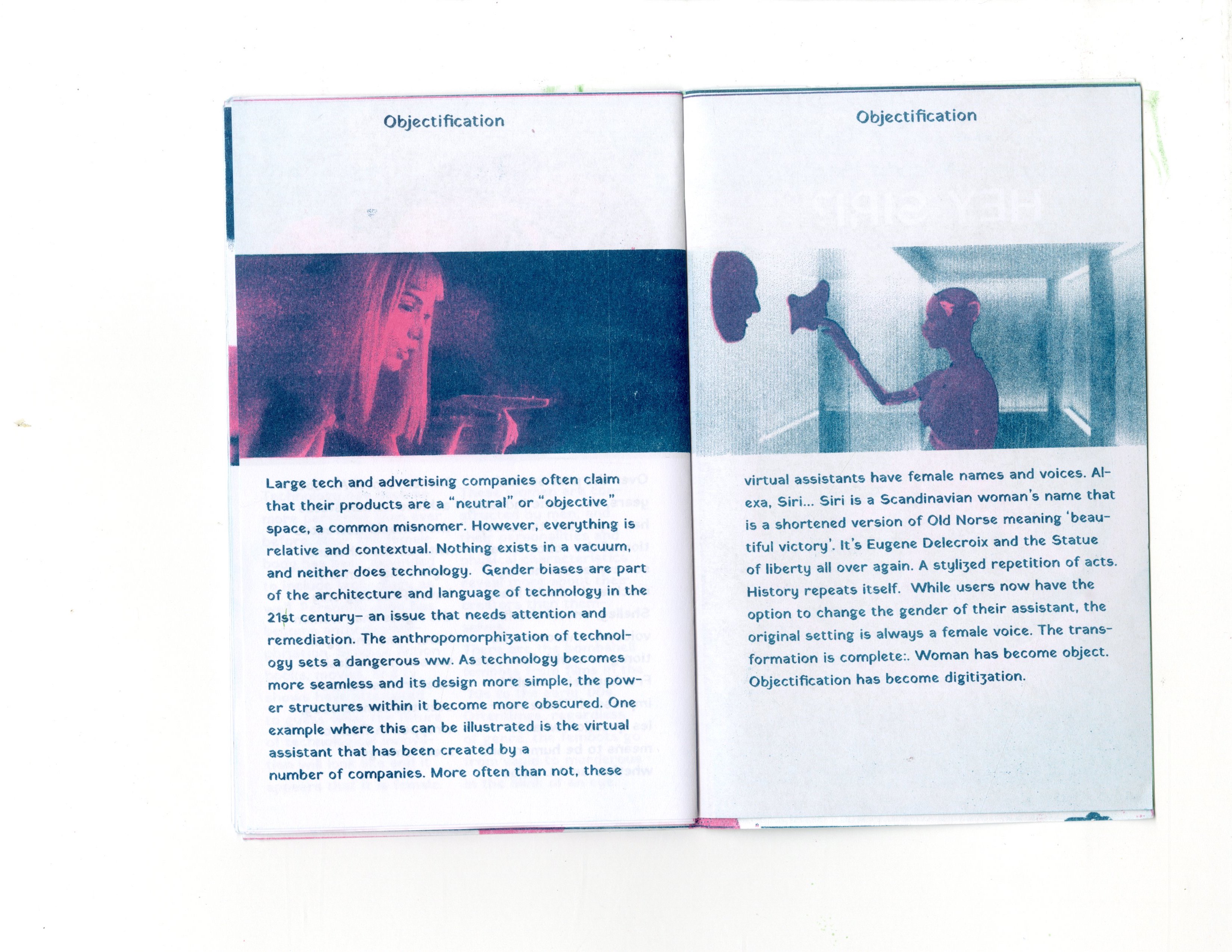 Object(ified) zine spread 12