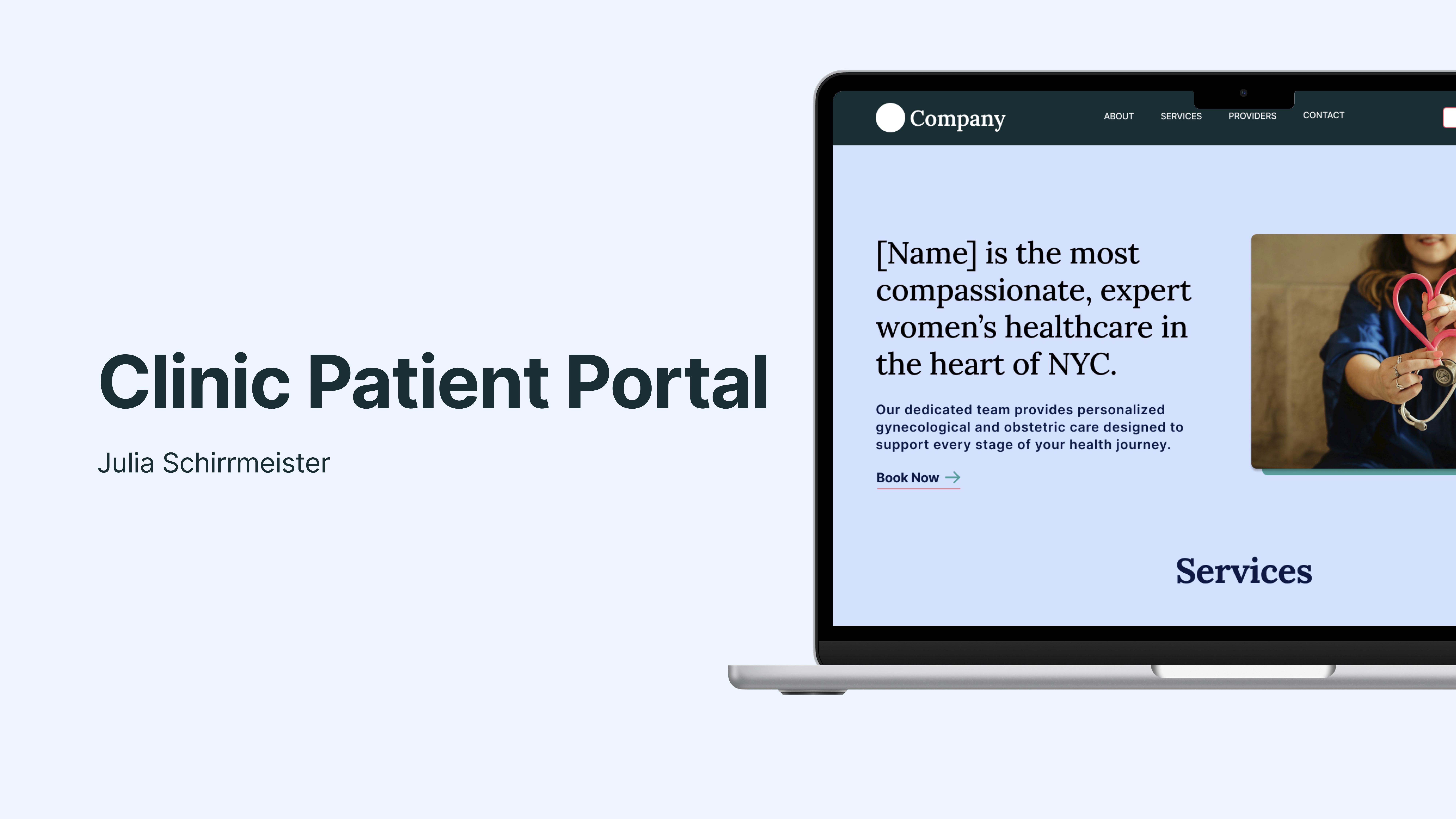 Patient Portal final UI screens