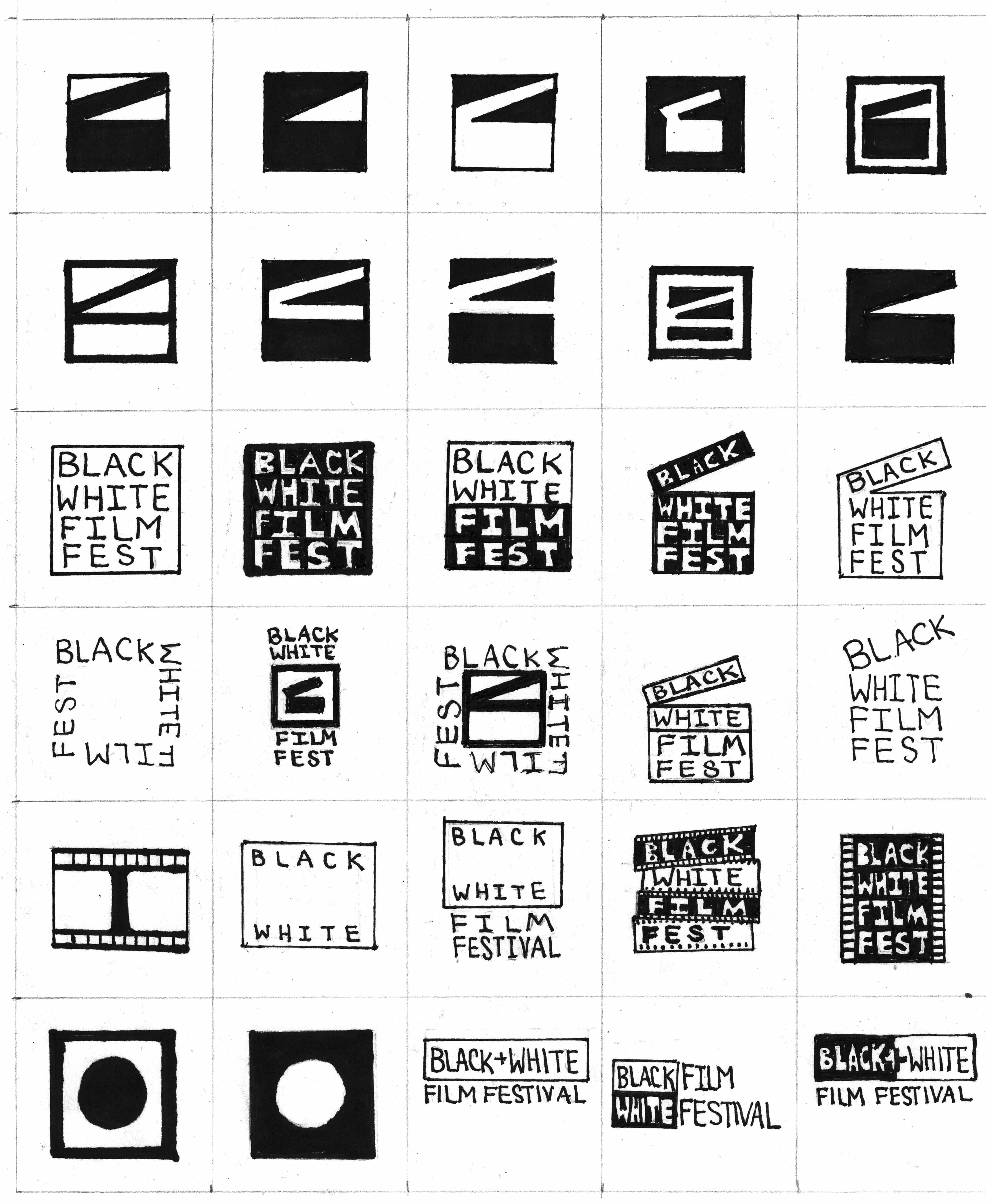 SVA Film logo sketch iteration II