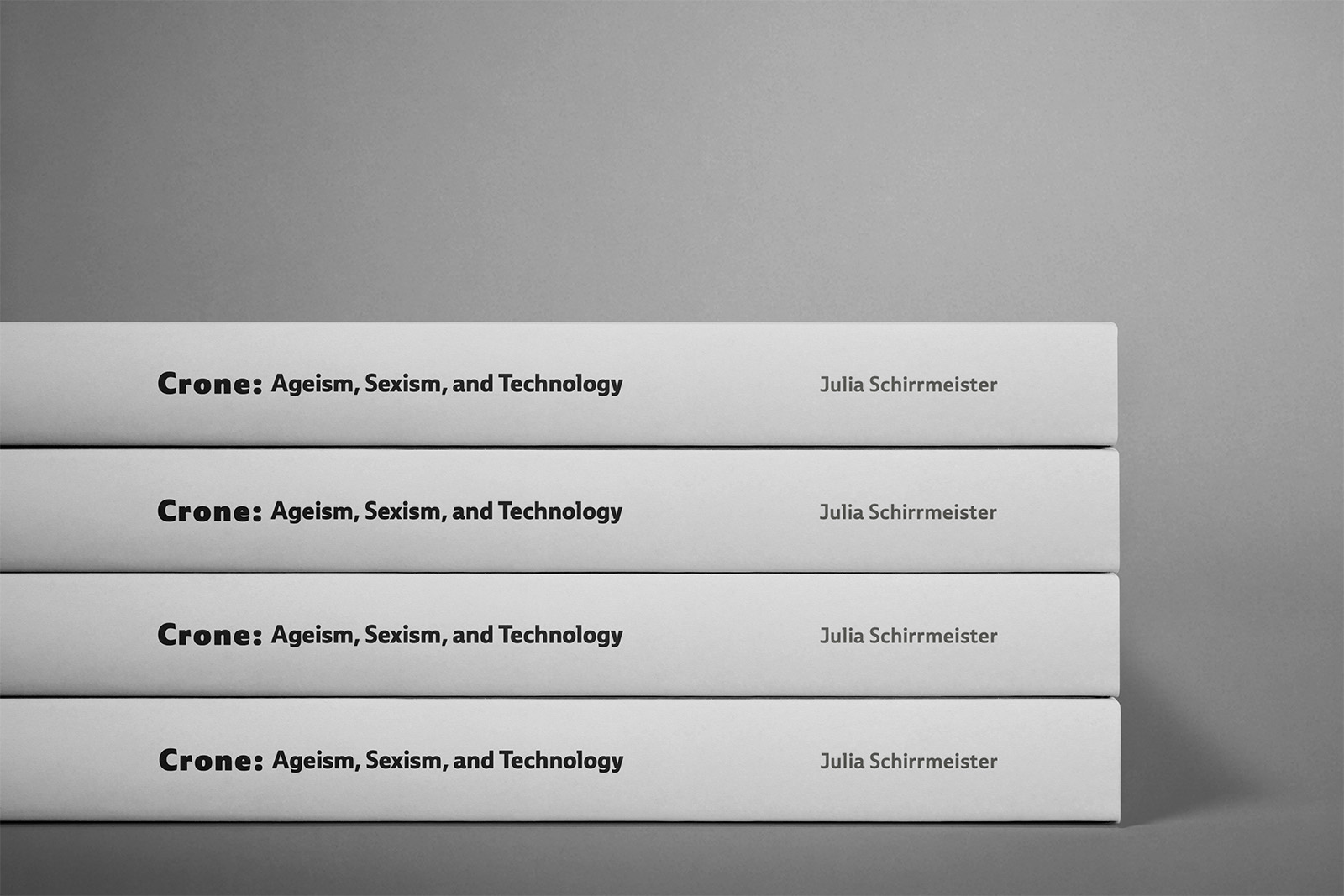 Thesis Book spines mockup